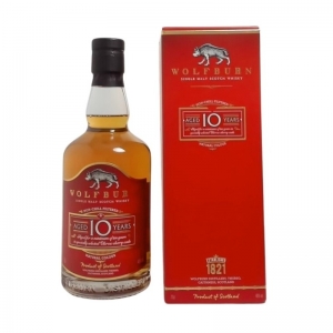 WOLFBURN 10 YEAR OLD SINGLE MALT